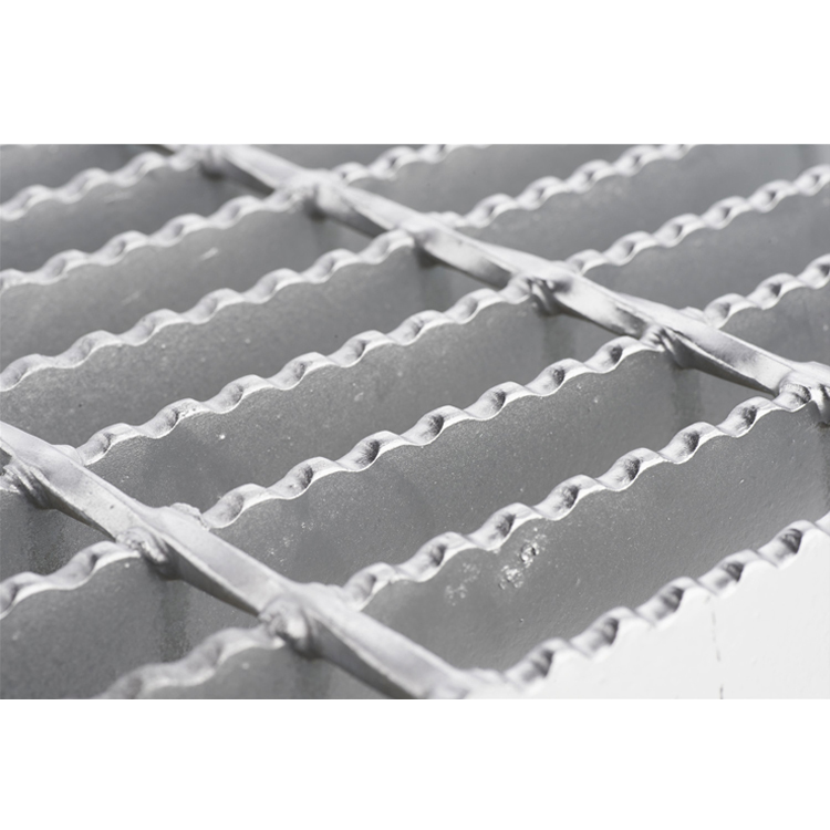 HOT DIP GALVANIZED SERRATED STEEL GRATING Featured Image